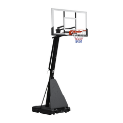 Tabela de basquete adulto móvel com poste, tabela e aro modelo top Velden