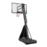 Tabela de basquete adulto móvel com poste, tabela e aro modelo top Velden