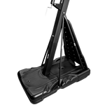 Tabela de basquete adulto móvel com poste, tabela e aro modelo top Velden