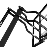 Tabela de basquete adulto móvel com poste, tabela e aro modelo top Velden