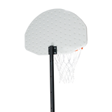 Tabela de basquete infantil juvenil móvel com poste, tabela plástica e aro Velden