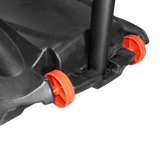 Tabela de basquete infantil juvenil móvel com poste, tabela transparente e aro Velden