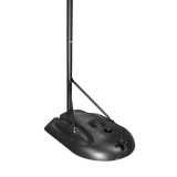 Tabela de basquete infantil juvenil móvel com poste, tabela transparente e aro Velden