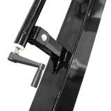 Poste fixo com tabela transparente, aro e rede de basquete oficial adulto premium Velden