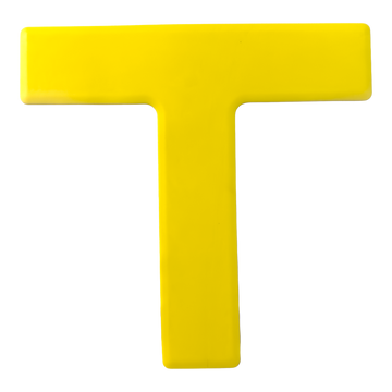 Marcadores de piso T para mini-tênis Loire - cnj com 02 und