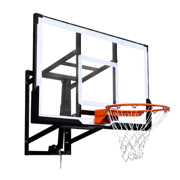 Tabela de basquete adulto de parede modelo Fly ajustável Pista e Campo