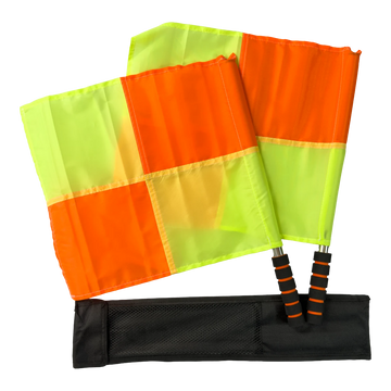 Kit de Bandeiras Quatro Gomos para Sinalização Esportiva com Bolsa Velden