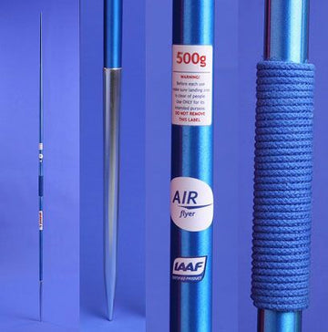 Dardo de duralumínio e aço 500g Air Flyer IAAF Polanik