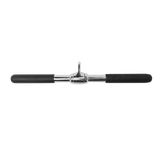Puxador Barra Reta 48cm Pulley Cromado Maciço com Giro Envolst
