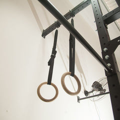 Argolas de madeira para ginástica olímpica Pista e Campo