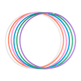 Arco Bambolê Infantil Plástico Avulso Colorido 63 e 75cm Reises