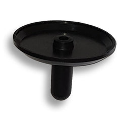 Bandeirolas numeradas de alumínio para minigolfe com prato para a bola (buraco) Pista e Campo - cnj com 9 und (1-9)