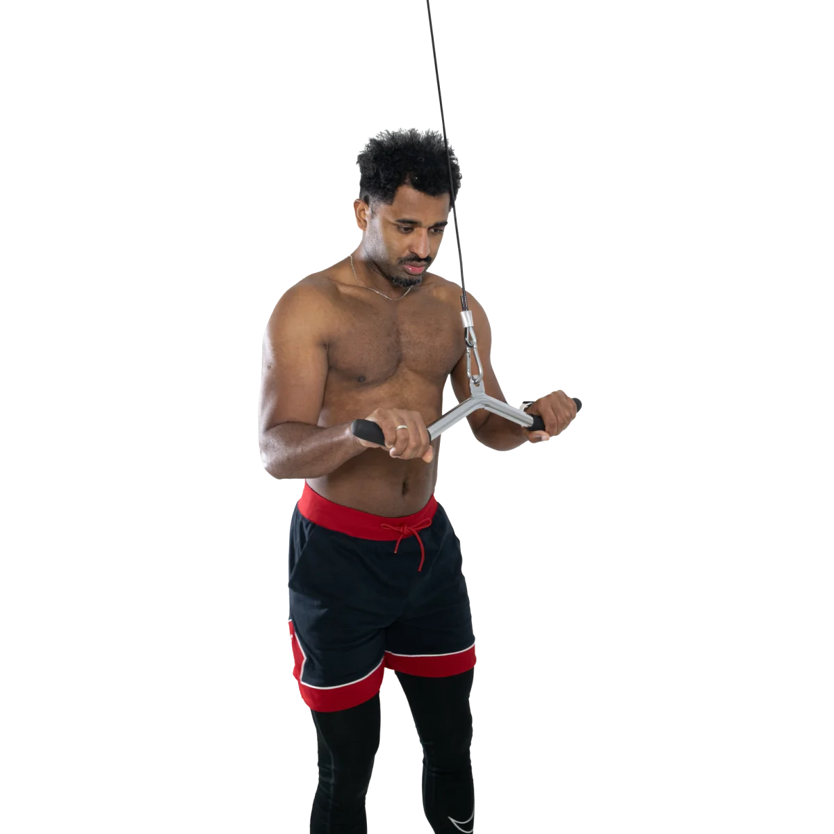 Puxador W Curvo Pulley e Crossover Cromado Maciço Envolst