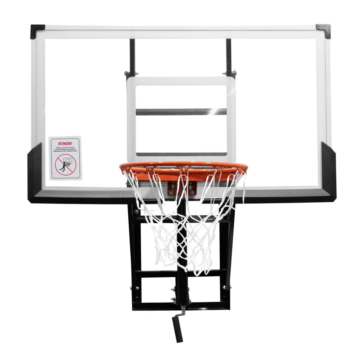 Tabela de basquete adulto de parede modelo Fly ajustável Velden