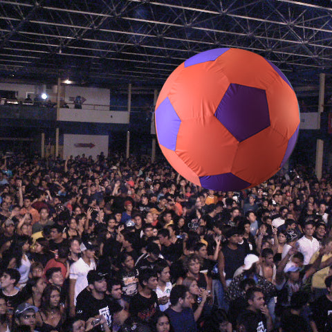 Bola de futebol gigante inflável Pista e Campo