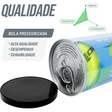 Bolinha bola de tênis de campo estágio 1 verde Loire - tubo com 3 und