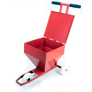 Carrinho para demarcar gramados e pistas com cal ou talco Pista e Campo