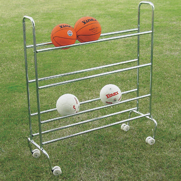Carrinho para transporte armazenagem de bolas modelo estante Pista e Campo
