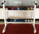 Carrinho para transporte e armazenagem de pesos Pista e Campo