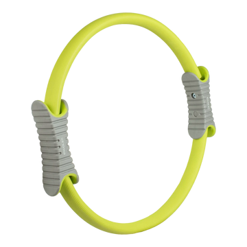 Anel de Pilates Tonificador Flexível Envolst - Verde e Cinza