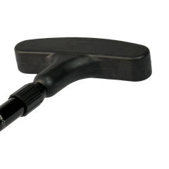 Taco de minigolfe retrátil 50 a 90cm em alumínio Neofun - Preto
