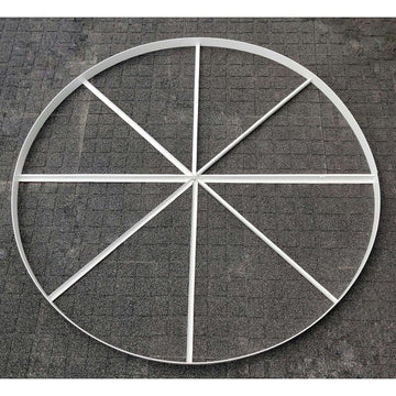 Círculo de aço para piso do setor de martelo e peso WA-IAAF ATE Anand