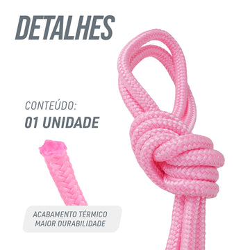 Corda de ginástica rítmica 3,00m 10mm oficial Gracios - Cores