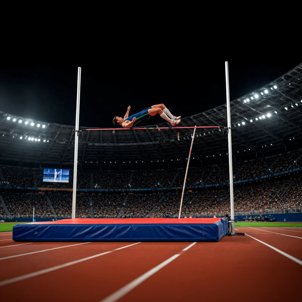 Postes para salto em altura de treinamento Pista e Campo