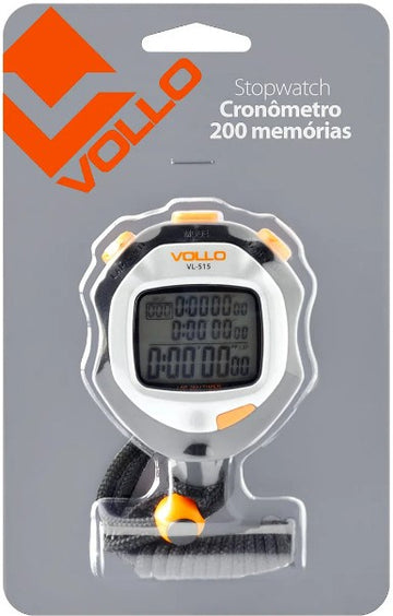 Cronômetro digital profissional 200 memórias Vollo