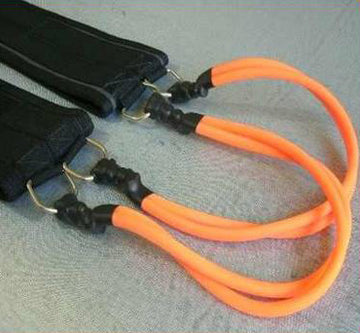 Cinto de tração duplo com quatro elásticos Pista e Campo