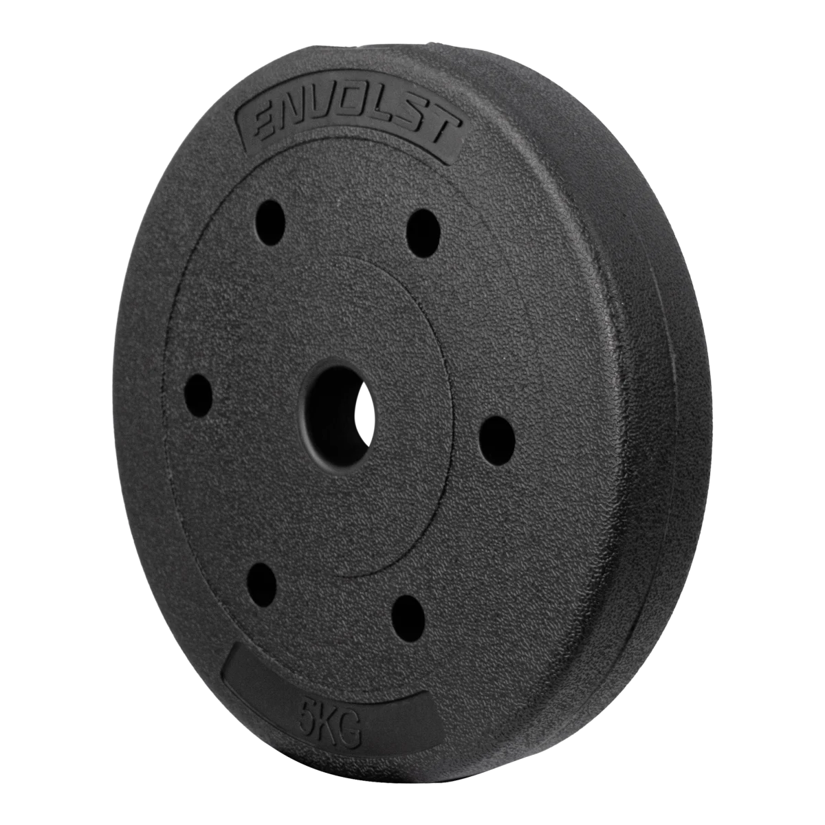 Anilha Emborrachada 5Kg Cement Furo 31mm Envolst