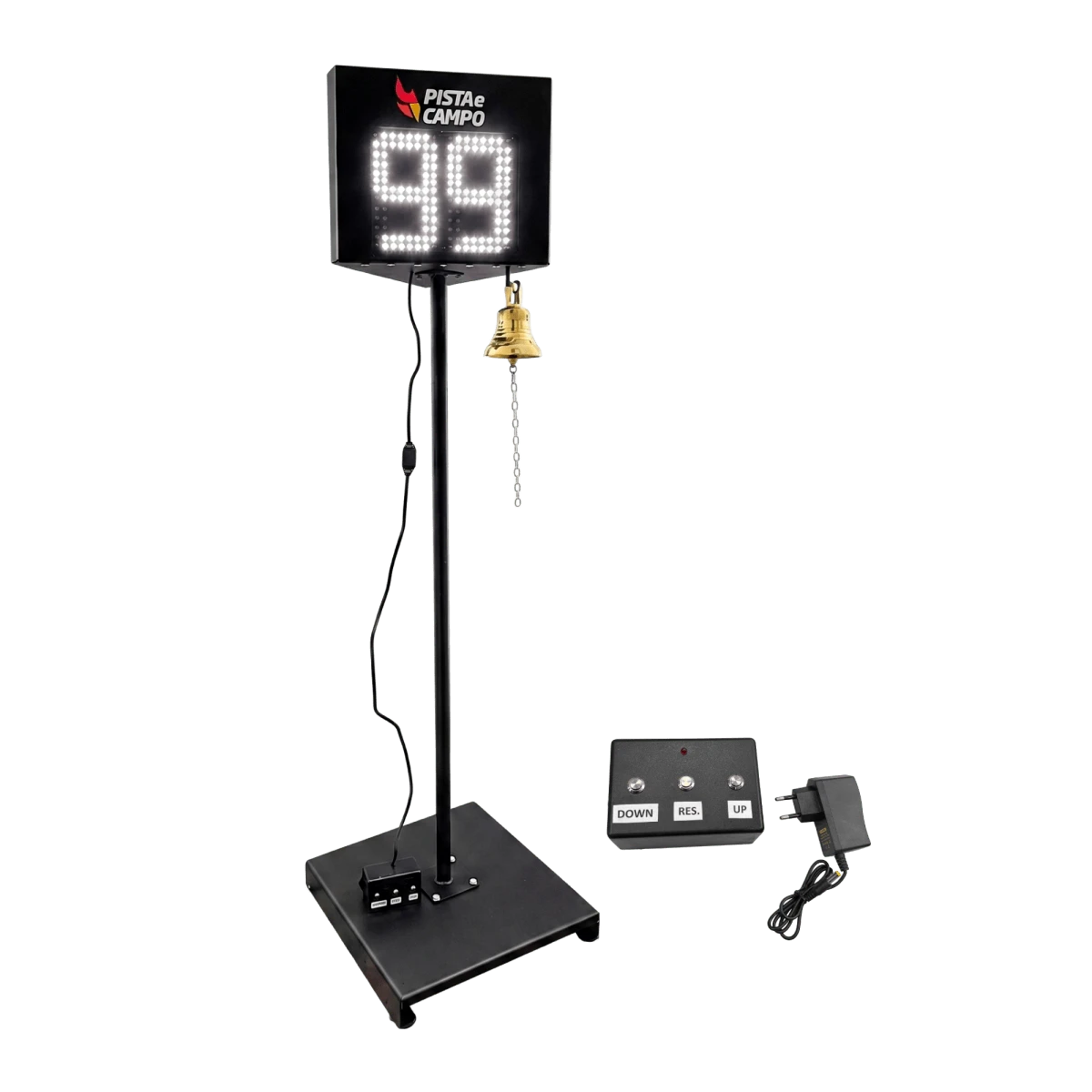 Placar Eletrônico de Voltas em LED para Atletismo