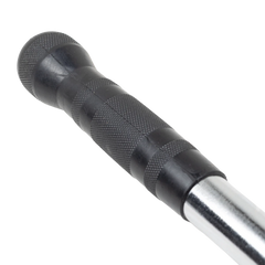 Puxador Barra Reta 50cm Pulley Cromado Maciço com Giro Envolst