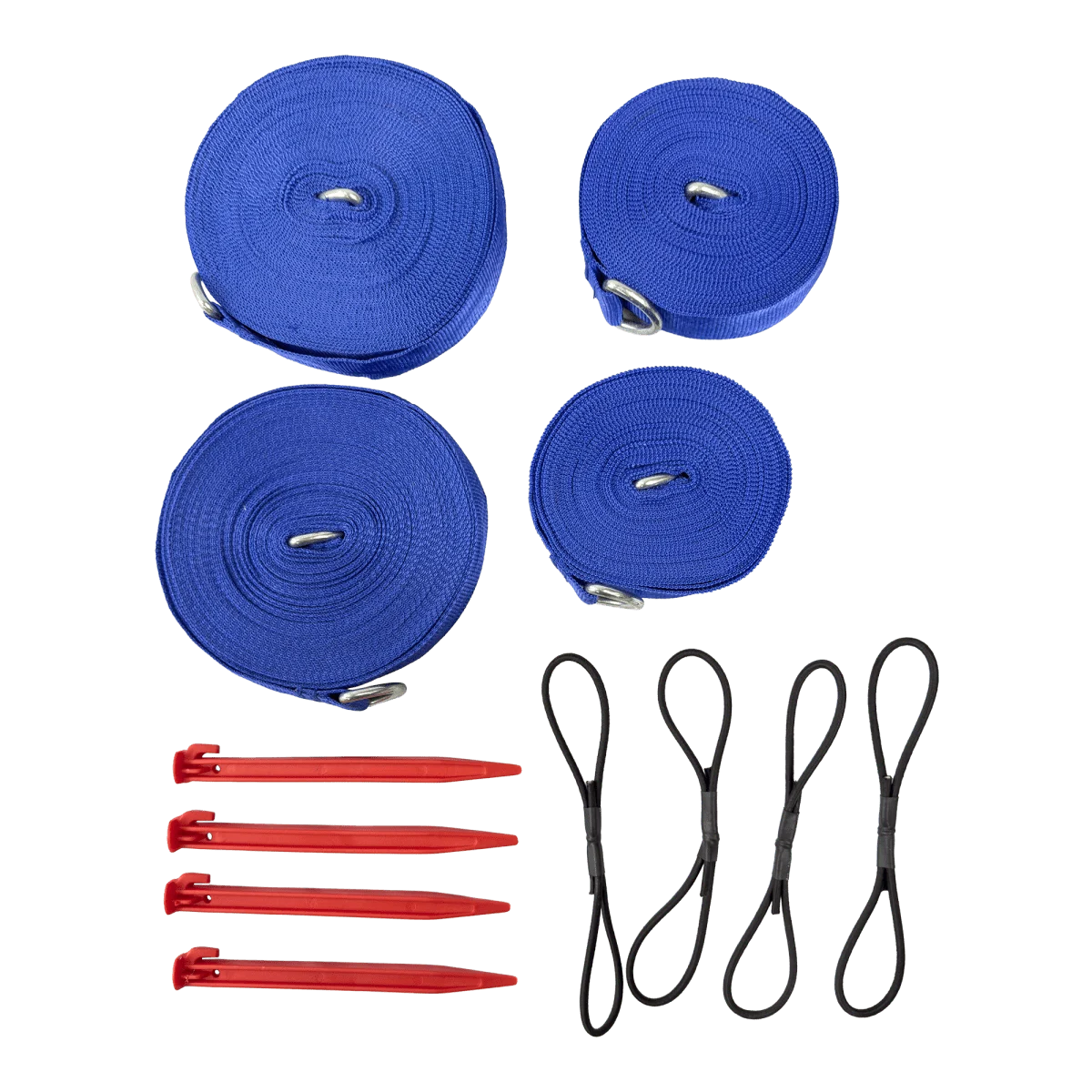Fita faixa de demarcação para futevolei 18x9m 40mm Velden Cor:Azul