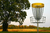 Alvo oficial para disc golf (golfe de disco) Pista e Campo