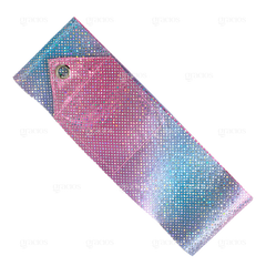 Fita Ginástica Rítmica Cetim 5m Gracios - Degradê Glitter