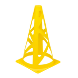 Cone de sinalização de plástico 23cm vazado (a prova de vento) Pista e Campo