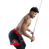 Puxador W 76cm Pulley Cromado Maciço com Giro Envolst
