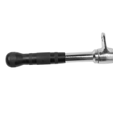 Puxador Barra Reta 50cm Pulley Cromado Maciço com Giro Envolst