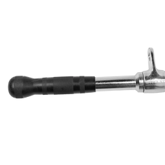 Puxador Barra Reta 50cm Pulley Cromado Maciço com Giro Envolst