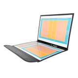 Prancheta tática magnética com caneta para treinamento de voleibol Pista e Campo - Modelo pasta preta