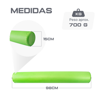 Rolo de Massagem Texturizado EVA Pro 98cm Envolst