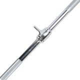 Puxador Pulley Costas 1,20m Cromado Maciço com Giro Envolst