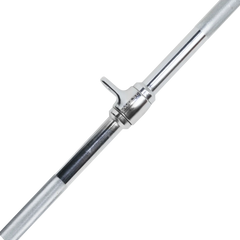 Puxador Pulley Costas 1,20m Cromado Maciço com Giro Envolst