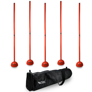 Baliza (slalom) com base de plástico Velden - cnj com 5 und - com bolsa