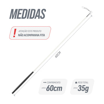 Estilete oficial adulto para ginástica rítmica 60cm Gracios