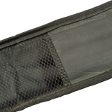 Bandeira xadrez de árbitro auxiliar de futebol com cabo metálico Velden - Par