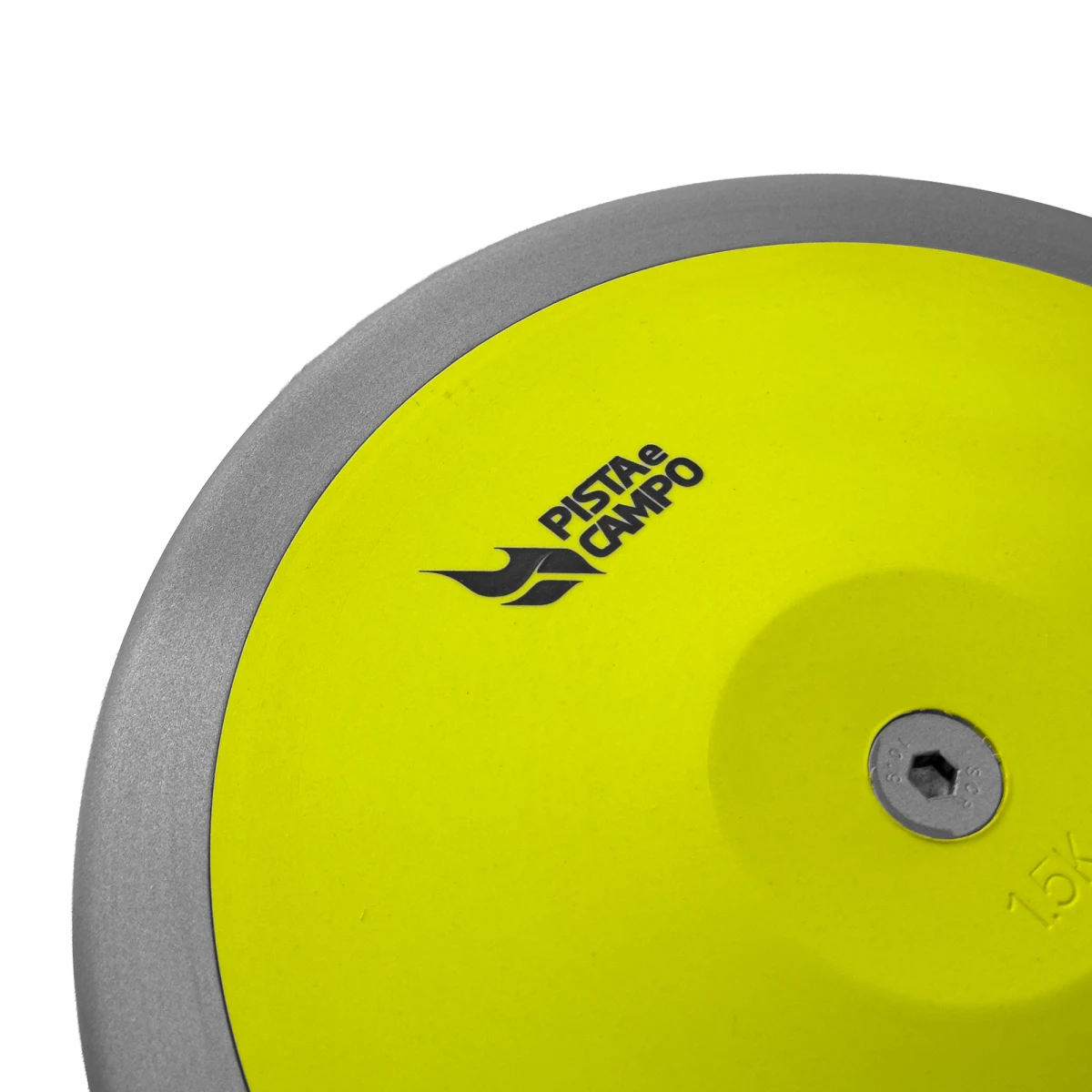 Disco de atletismo de aço e ABS 1,5kg Powered by CBAt