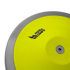 Disco de atletismo de aço e ABS 1,5kg Powered by CBAt