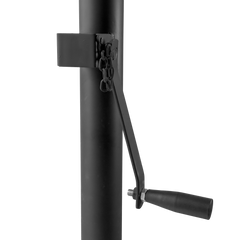 Par de postes móveis de tênis, badminton e voleibol Pista e Campo